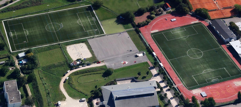 stadion Luftaufnahme Sportgelände FCD
