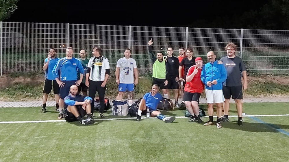 Gruppenbild AG nach dem Training