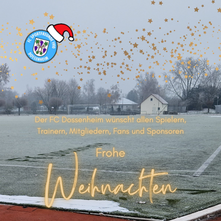 Frohe Weihnachten FC Dossenheim
