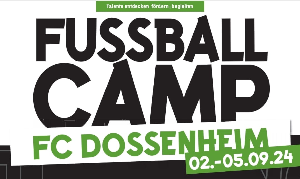 Flyer Fußball-Camp