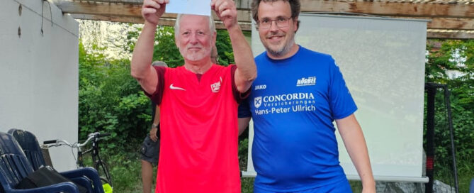 Siegerehrung AH-Sommerturnier 2024