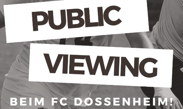 Flyer Public Viewing