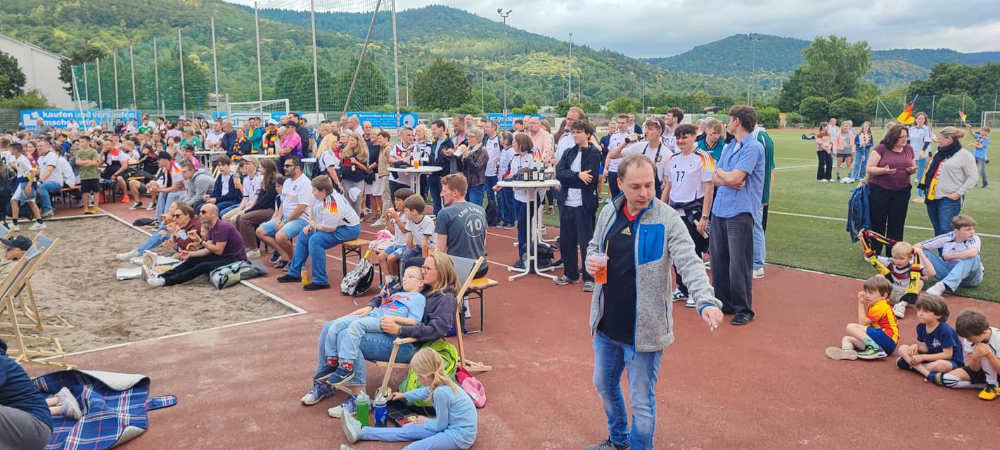 Bild vom Public Viewing zur EM