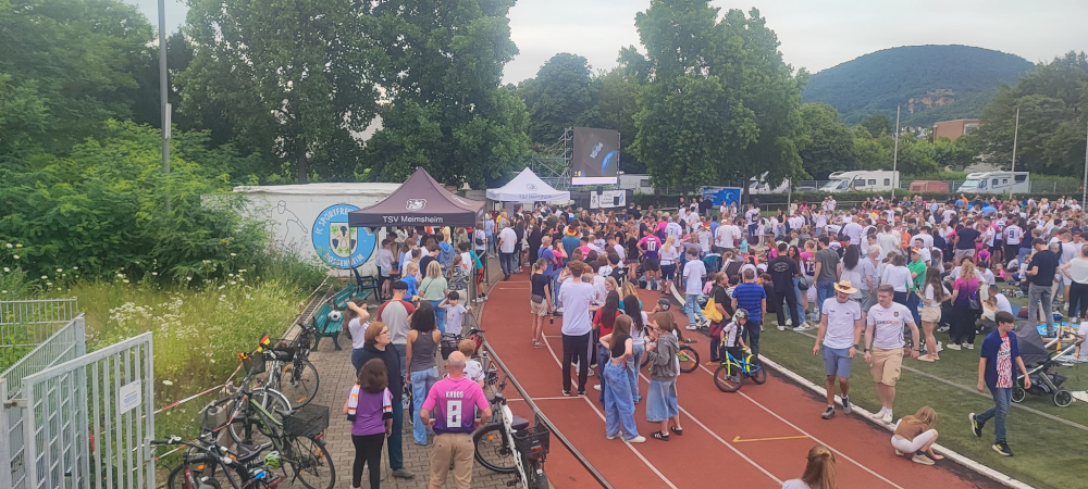 Bild vom Public Viewing zur EM