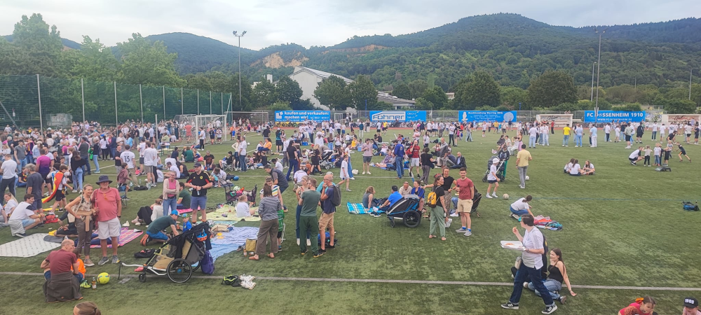 Bild vom Public Viewing zur EM