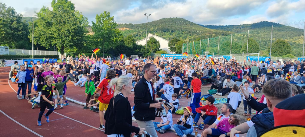 Bild vom Public Viewing zur EM