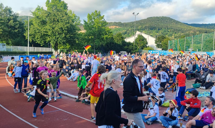 Bild vom Public Viewing zur EM