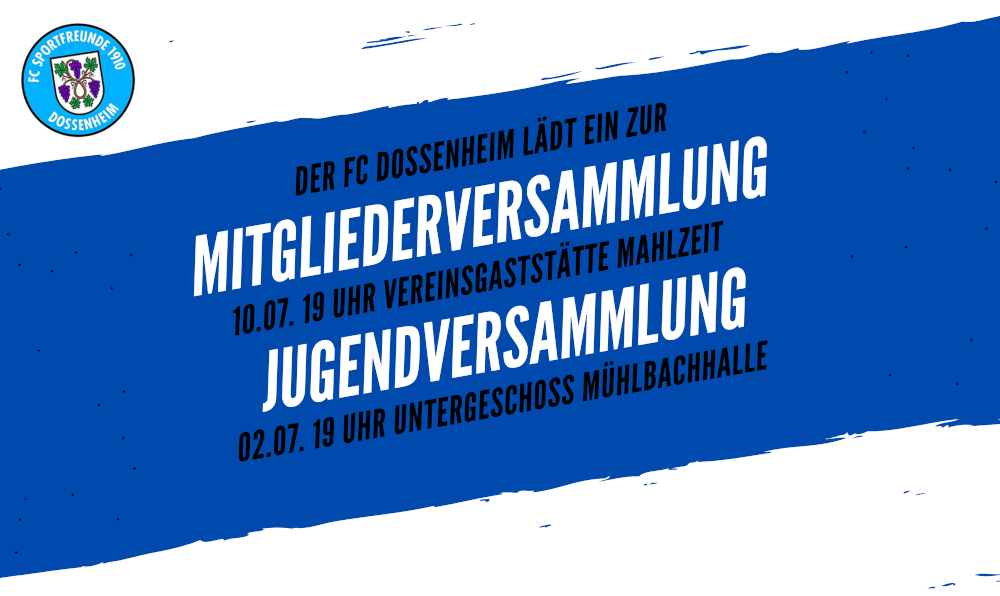 Banner Jugend- und Mitgliederversammlung 2025